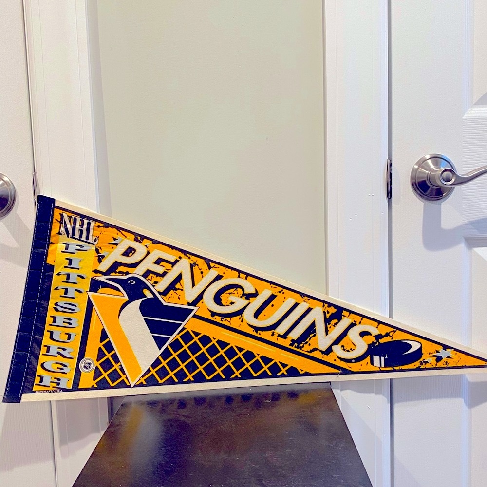 Vintage Pittsburgh Penguins Pennant